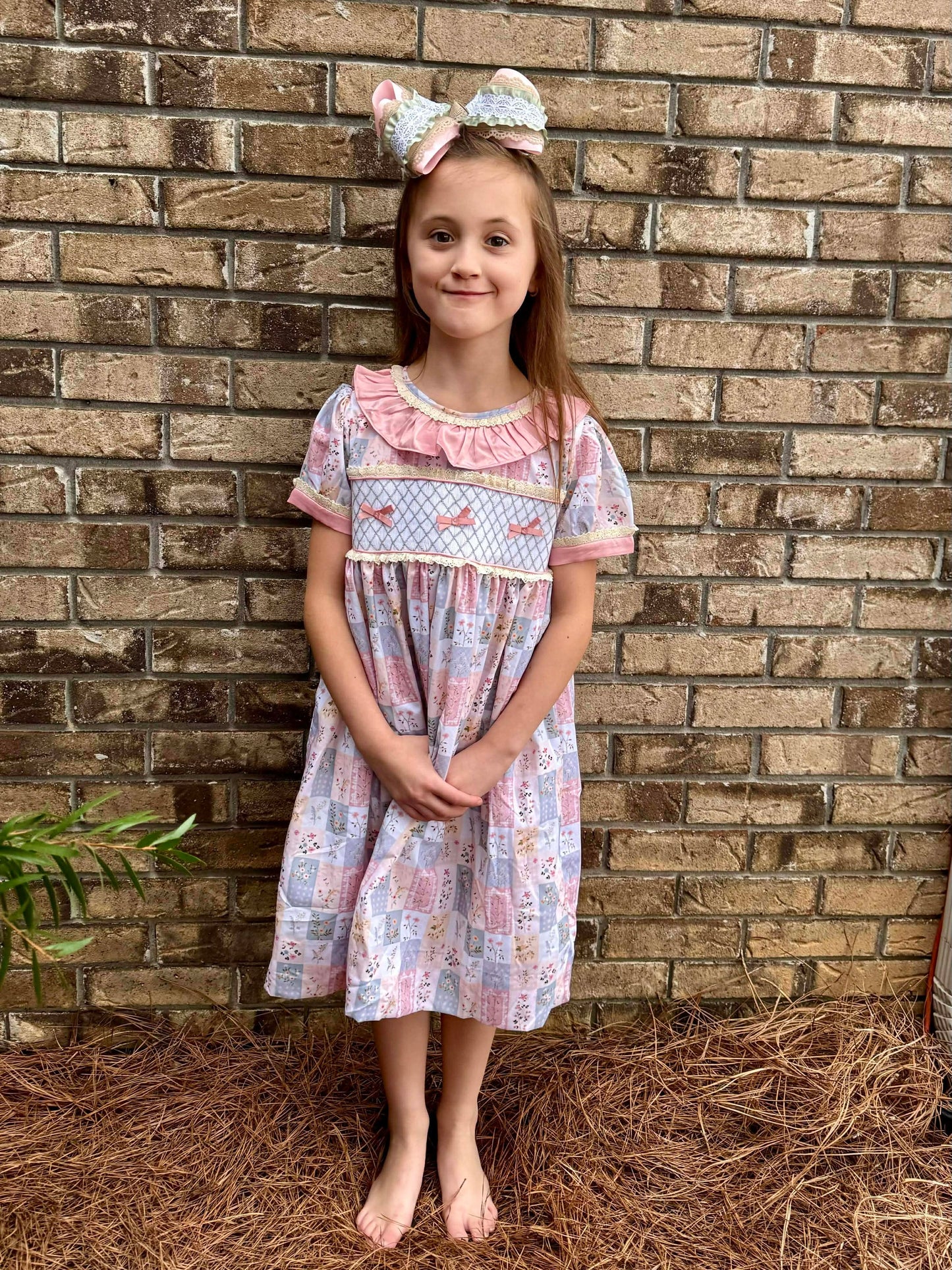 RTS : Wildflower Patchwork Dress