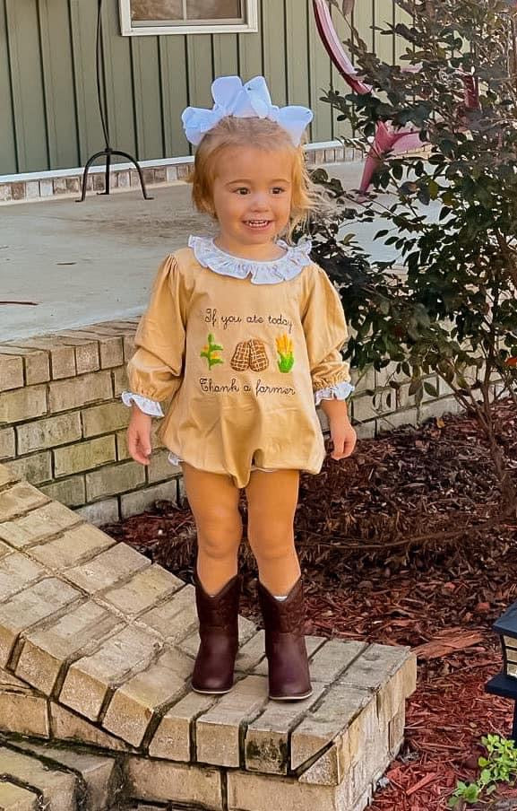 RTS : Thank a Farmer Girl Bubble