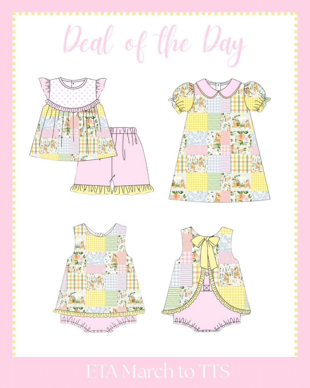 DOTD : Floral Patchwork Collection - ETA March