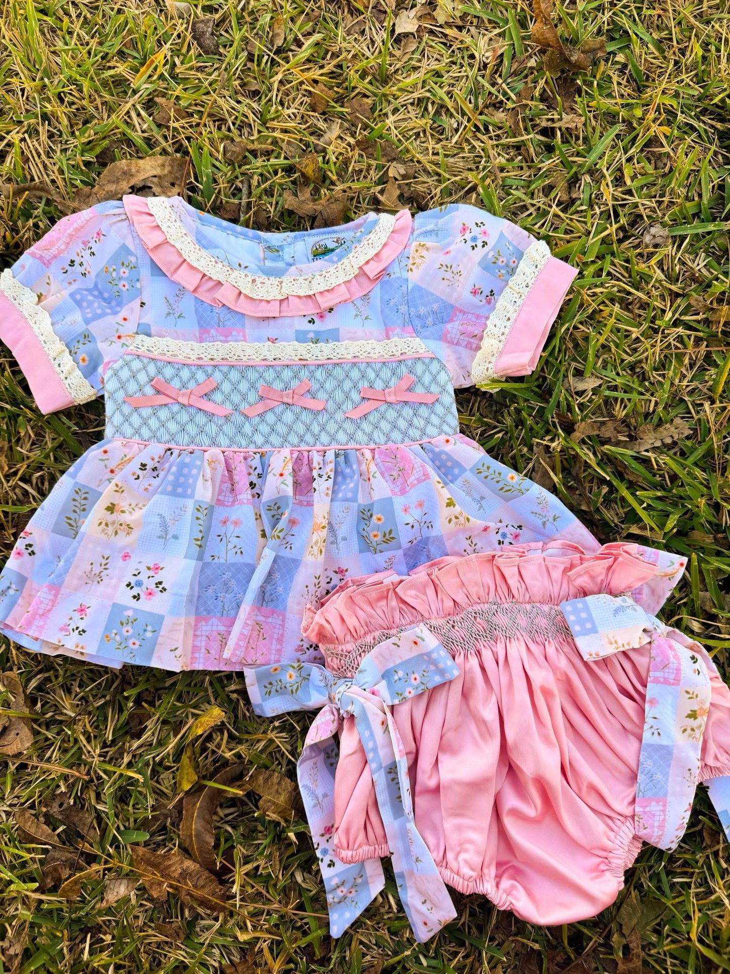 RTS : Wildflower Patchwork Bloomer Set
