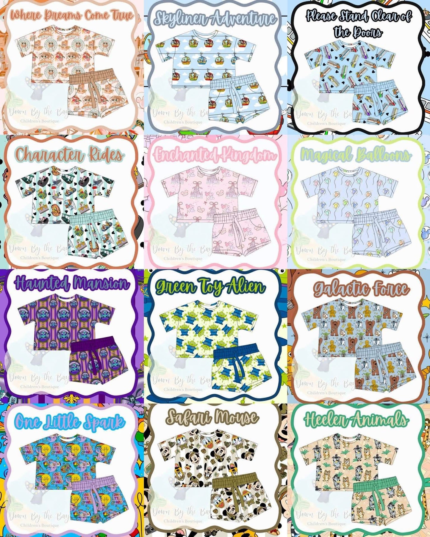 Waffle Knit Park Sets - ETA November