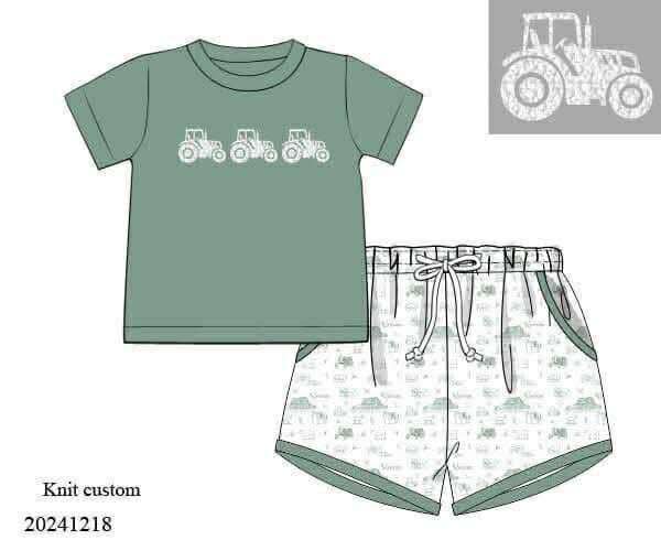 RTS : Farm Collection Boy Short Set