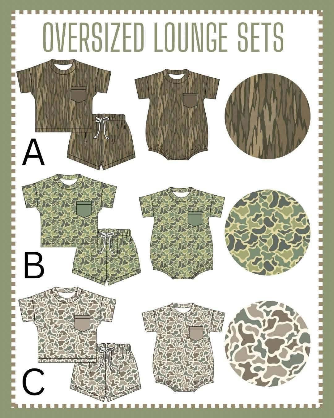 RTS : Oversized Camo Sets