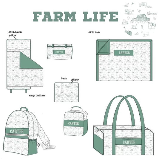 PO22 : Boys Farm Life Luggage