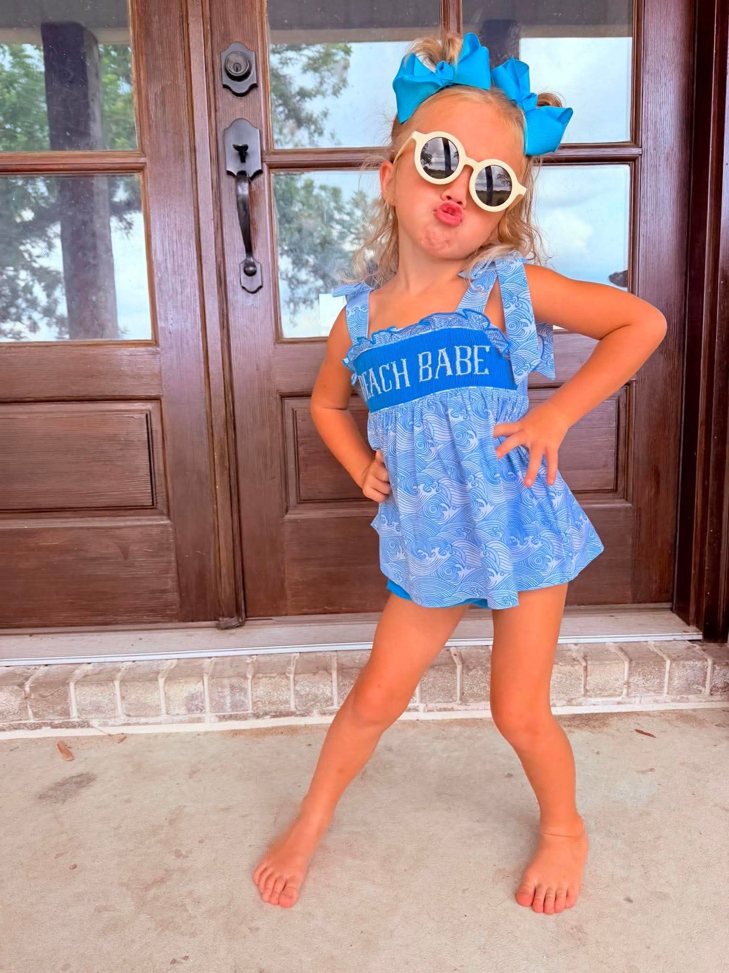 RTS : Waves Girl Bloomer Set - STAY SALTY