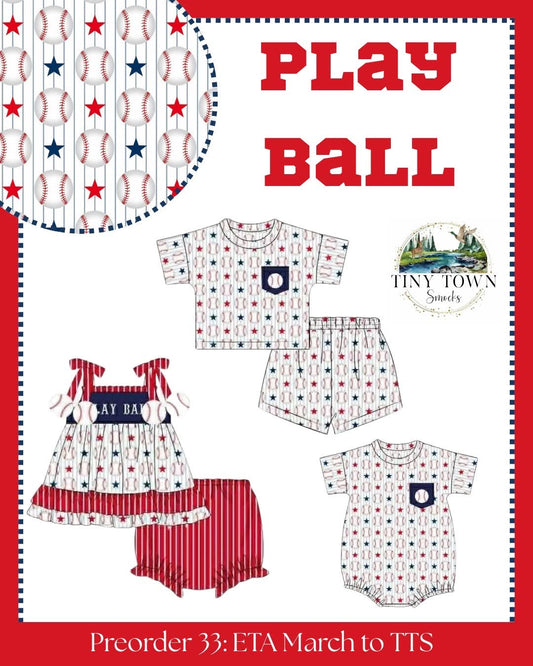 PO33 : Play Ball Collection - ETA March
