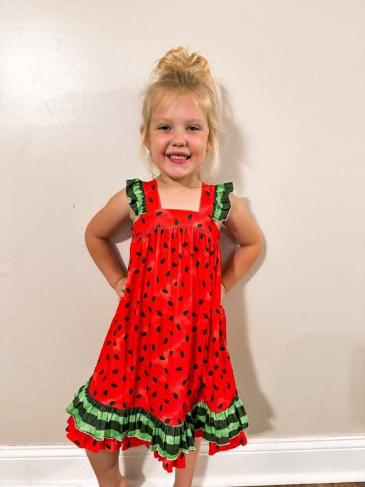 RTS : Watermelon Dress