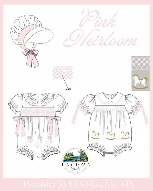 PO33 : Pink Heirloom Collection - ETA March