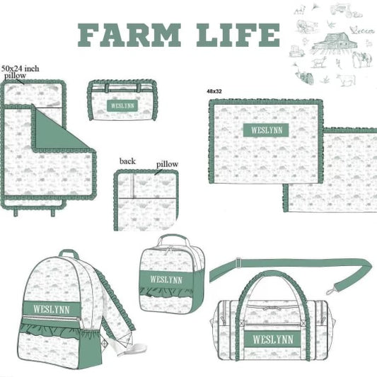 PO22 : Girls Farm Life Luggage