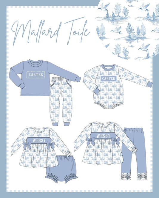 PO36 : Mallard Toile - ETA September