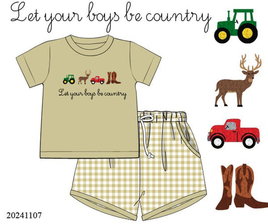 RTS : Let your Boys be Country set