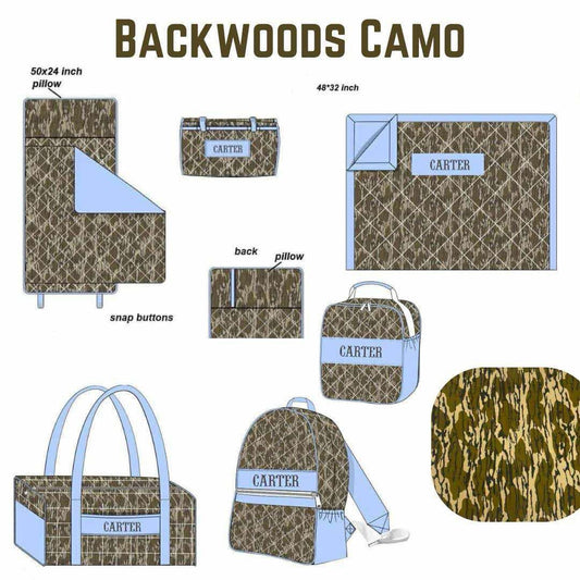 PO22 : Backwoods Camo Luggage