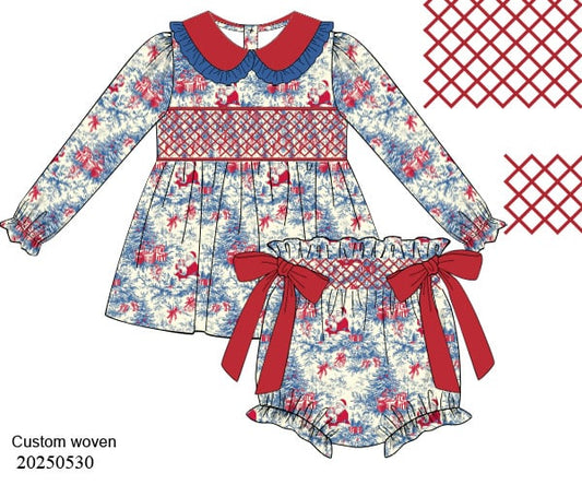 RTS : Santa Toile Girl Set