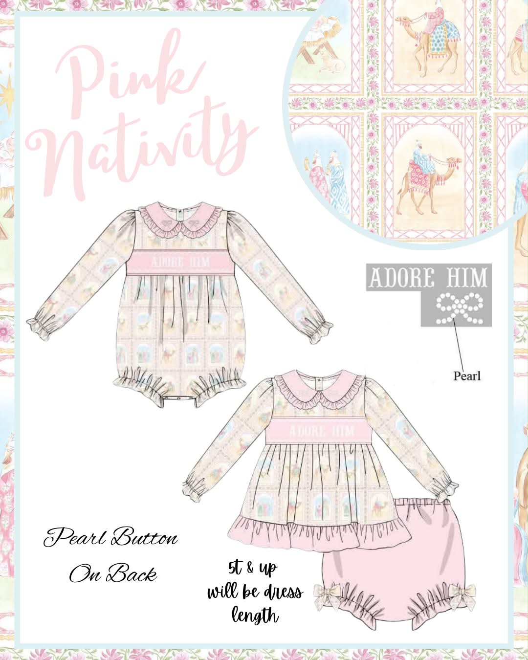 PO37 : Pink Nativity - ETA October