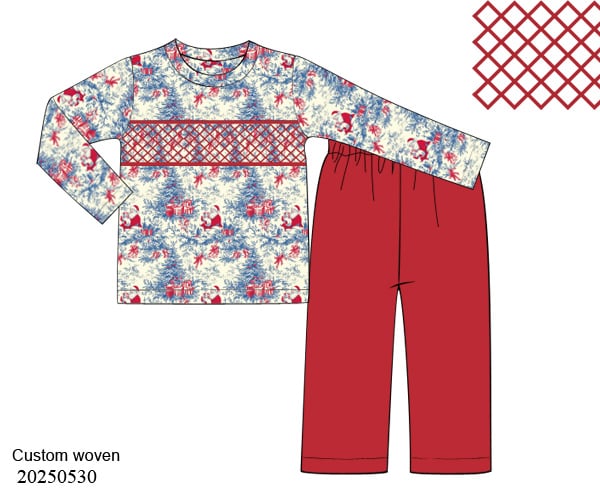 RTS : Santa Toile Boy Set