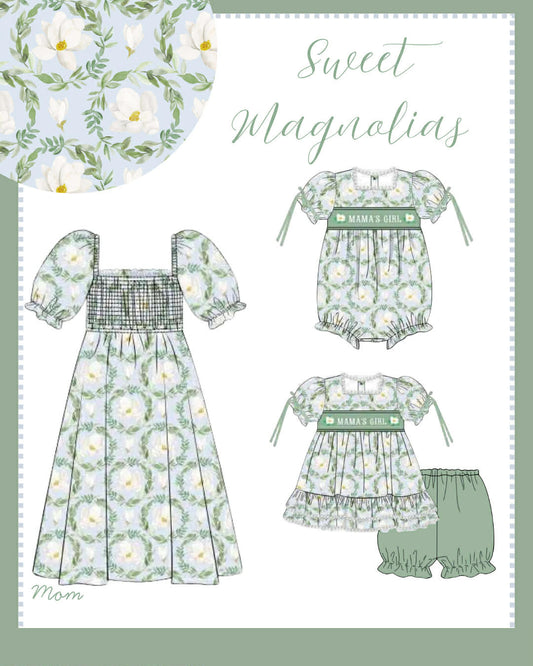 RTS : Magnolias Mom Dress